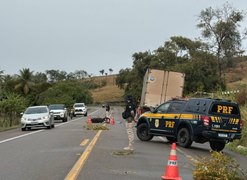 Motociclista morre após colidir na traseira de carreta, na BR 316, entre Maribondo e Taquarana