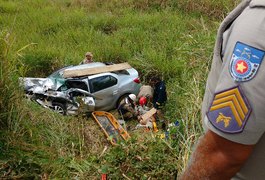 Grave acidente deixa seis feridos na AL-105