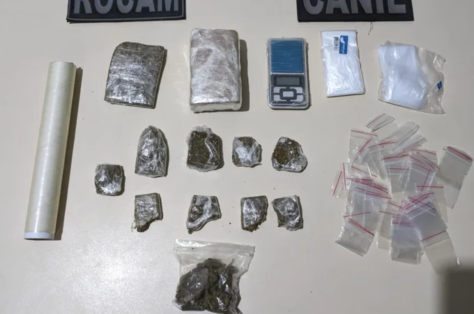 Polícia Militar prende suspeito de tráfico com maconha e balança de precisão em Arapiraca