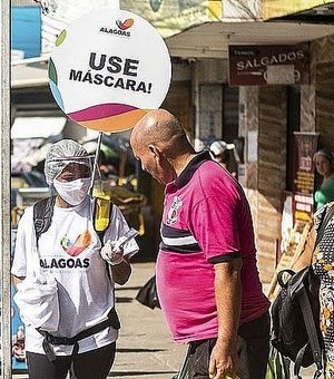 Lei aprovada: ficar sem máscara em locais públicos pode resultar em multa de R$ 500, em Alagoas