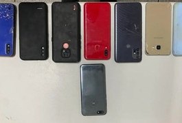 Policia Civil apreende celulares roubados e convoca vítimas de assalto para recuperá-los, em Alagoas