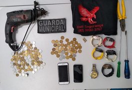 GM de Teotônio Vilela e empresa de segurança capturam suspeito de cometer diversos assaltos na região