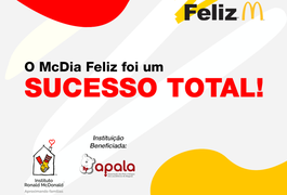 Apala foi uma das beneficiadas do McDia Feliz 2021