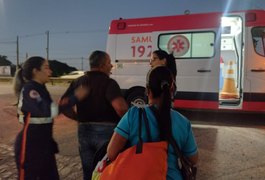 Colisão deixa motociclistas feridos na AL-220, em Arapiraca