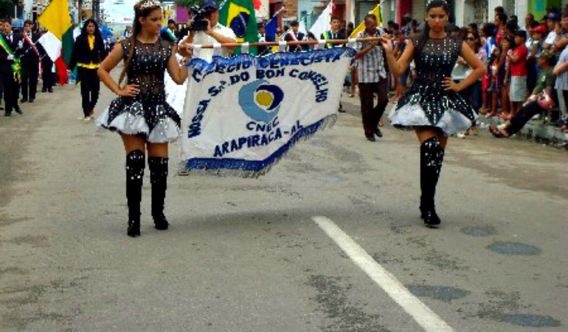 Comemorações cívicas da Independência terão início as 7h30 desta quinta-feira