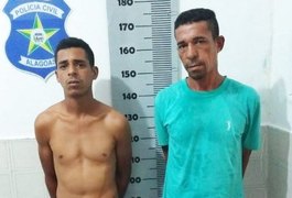 Dupla é presa suspeita de estuprar idosa de 72 anos em Delmiro Gouveia
