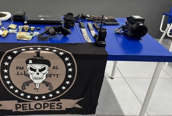 Operação Protetor das Divisas prende suspeito de tráfico e apreende drogas e arma em Maravilha