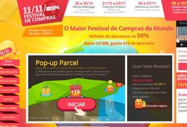 Maior festival de compras online do mundo acontece nesta terça