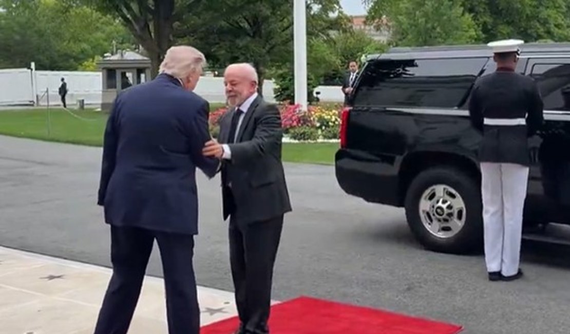 Lula se reúne com Donald Trump na Casa Branca