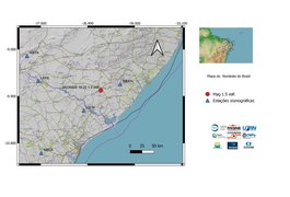 Laboratório Sismológico da UFRN registra terceiro tremor de terra, em Arapiraca durante o mês de agosto