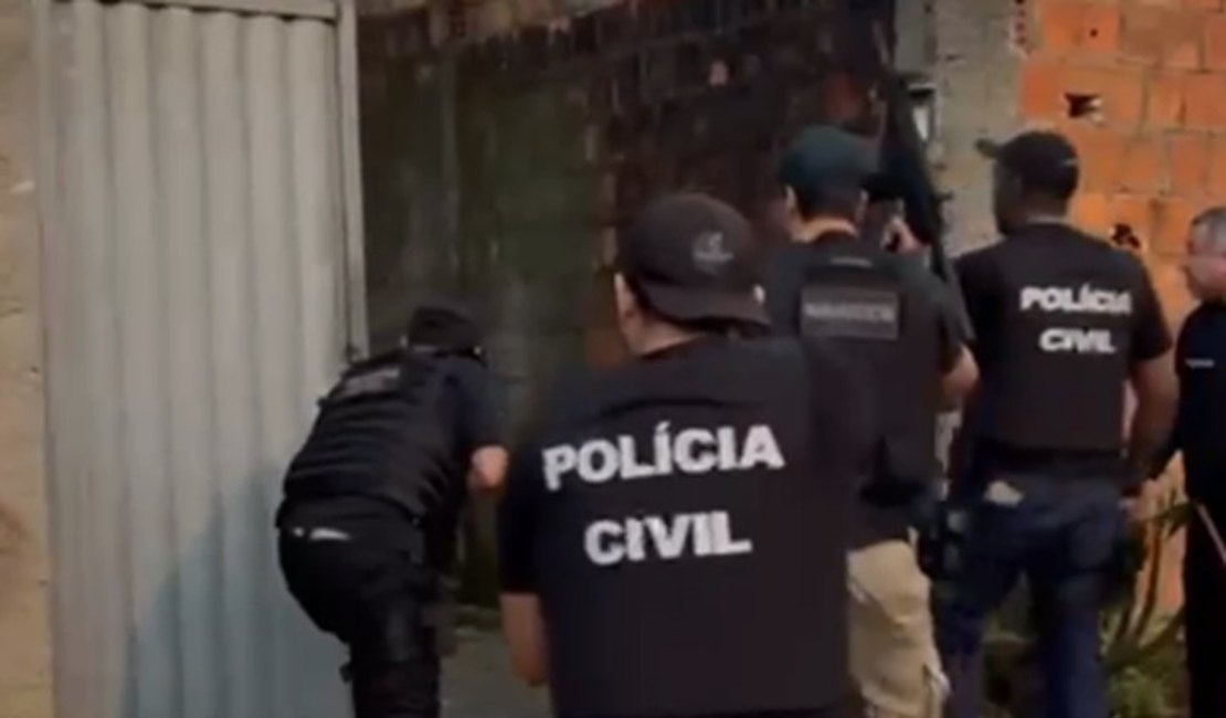 Nova fase da operação 'Cerco Fechado' cumpre 51 mandados em Maceió e outras cidades de Alagoas