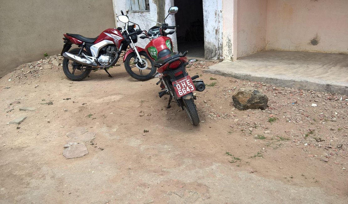 3° BPM recupera duas motocicletas roubadas em Arapiraca