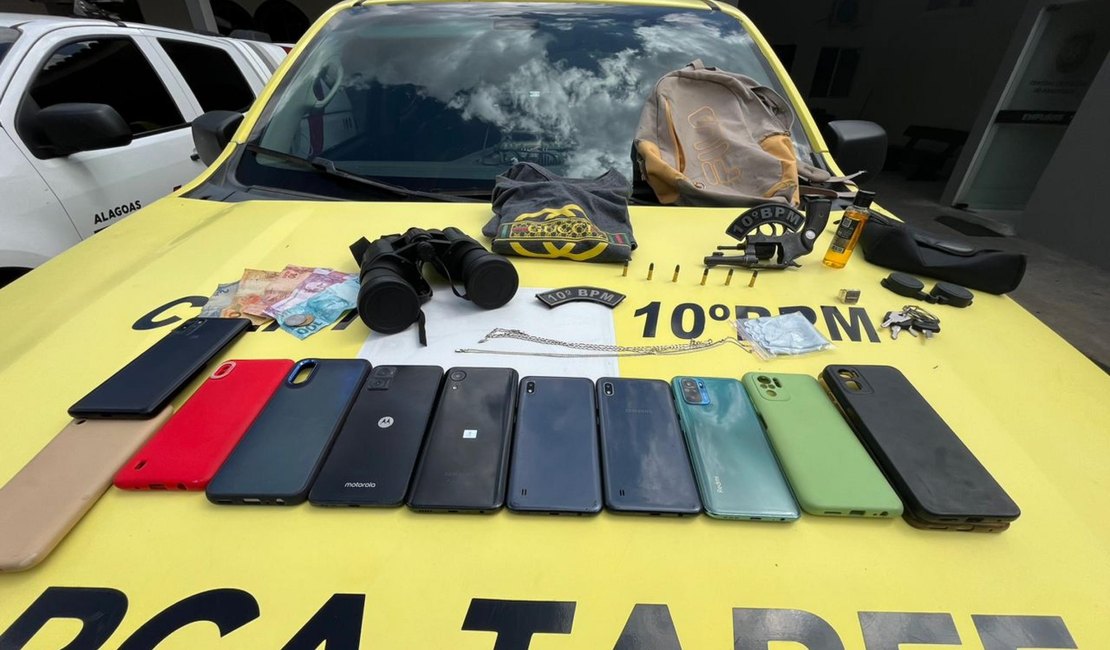 Combate ao crime: mais cinco armas de fogo são retiradas das ruas por ação da PM