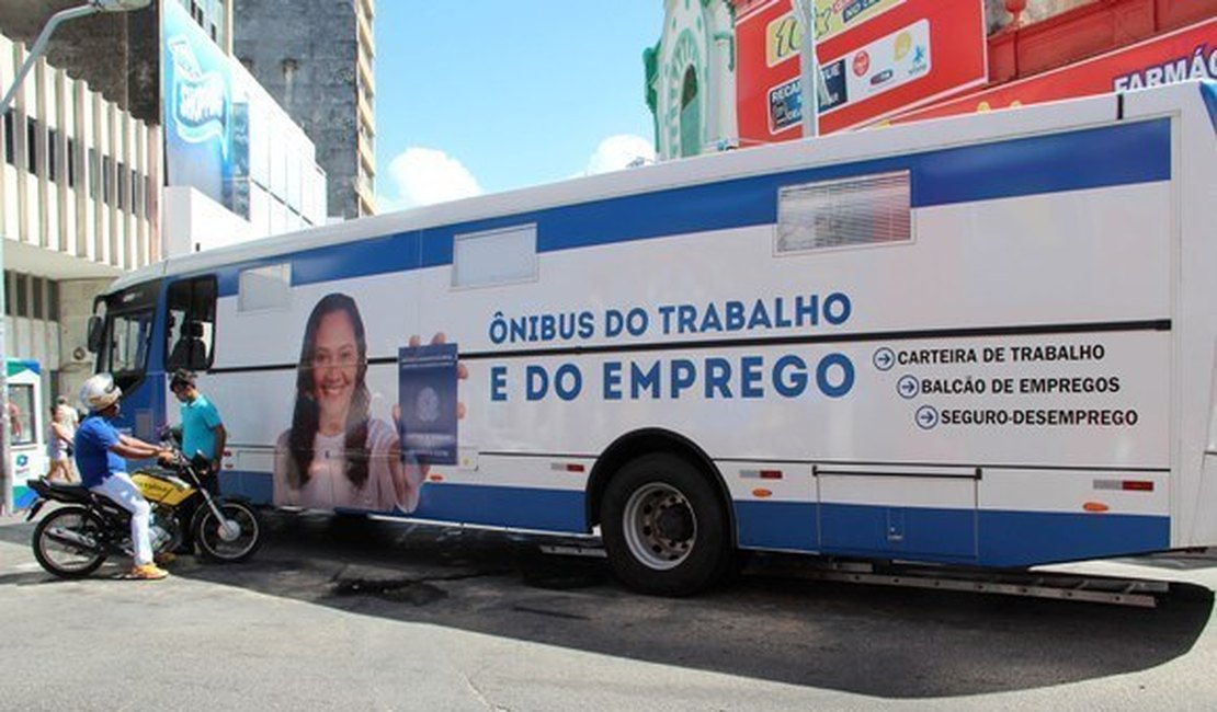 Ônibus do Trabalho e do Emprego chega a Arapiraca nesta quarta-feira (2)