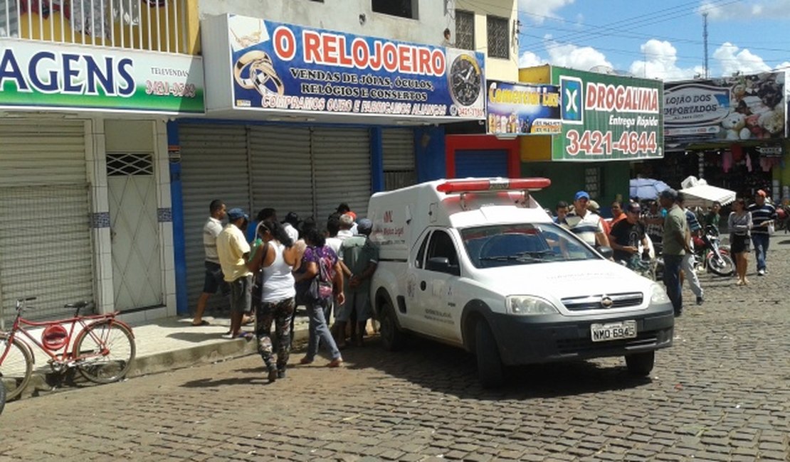 Empresário é morto após reagir a assalto em Palmeira dos Índios