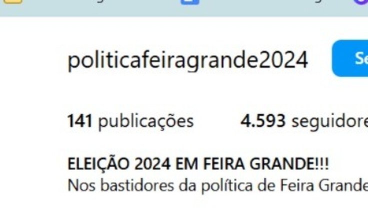 Justiça Eleitoral determina suspensão de perfil no instagram com difamações contra Flávio do Chico da Granja e Dário Roberto, em Feira Grande