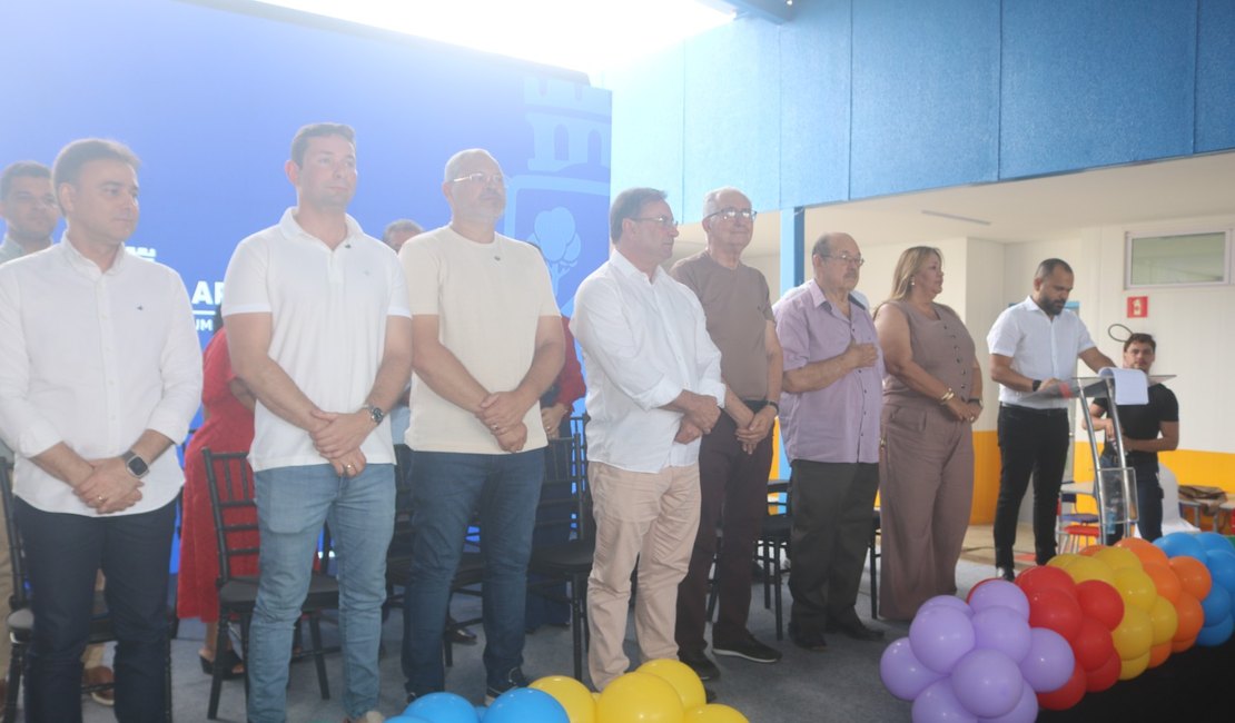Prefeito Luciano Barbosa amplia atendimento à primeira infância com inauguração de creche na zona rural de Arapiraca; assista
