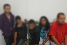 Cinco pessoas são detidas suspeitas de assaltos em Taquarana