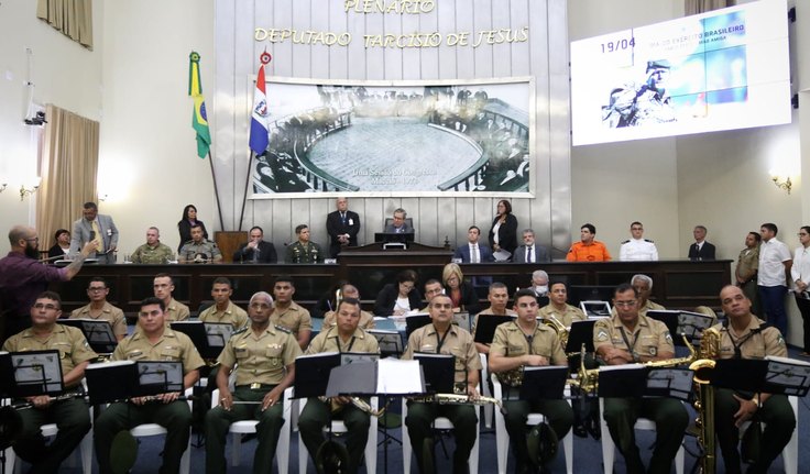 Dia do Exército é celebrado no plenário do Poder Legislativo