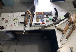 Operação conjunta prende quatro suspeitos de crimes no Agreste