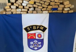 Suspeito que iria distribuir 56kg de drogas é preso em Maceió