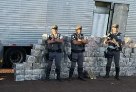 Polícia apreende mais de uma tonelada de maconha no interior de SP