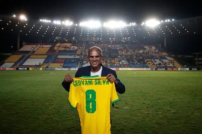 Morre Geovani Silva, ídolo do Vasco e ex-meia da seleção, aos 62 anos