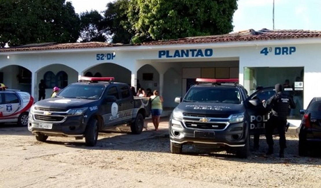 Homem martela cabeça de vizinho e acaba detido pela polícia no bairro Brasília, em Arapiraca