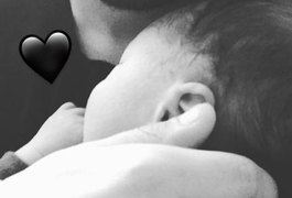 Júnior Lima posta primeira foto do filho Otto