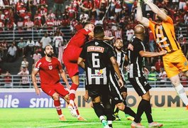 ASA é goleado por 4 a 0 pelo CRB, no Estádio Rei Pelé