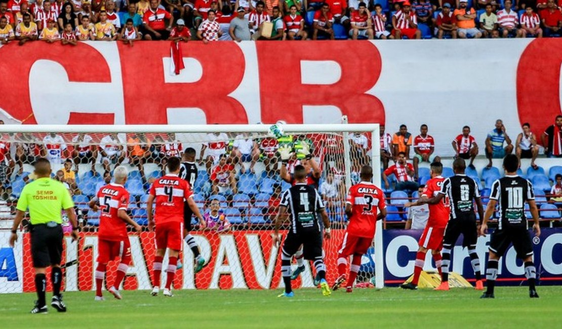 CRB encara o Ceará e tenta quebrar sequência de quatro jogos sem vencer