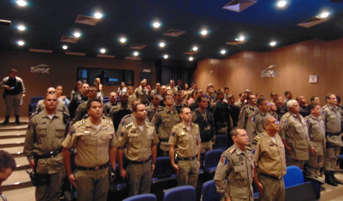 Policiais são capacitados para ocorrências de alto risco
