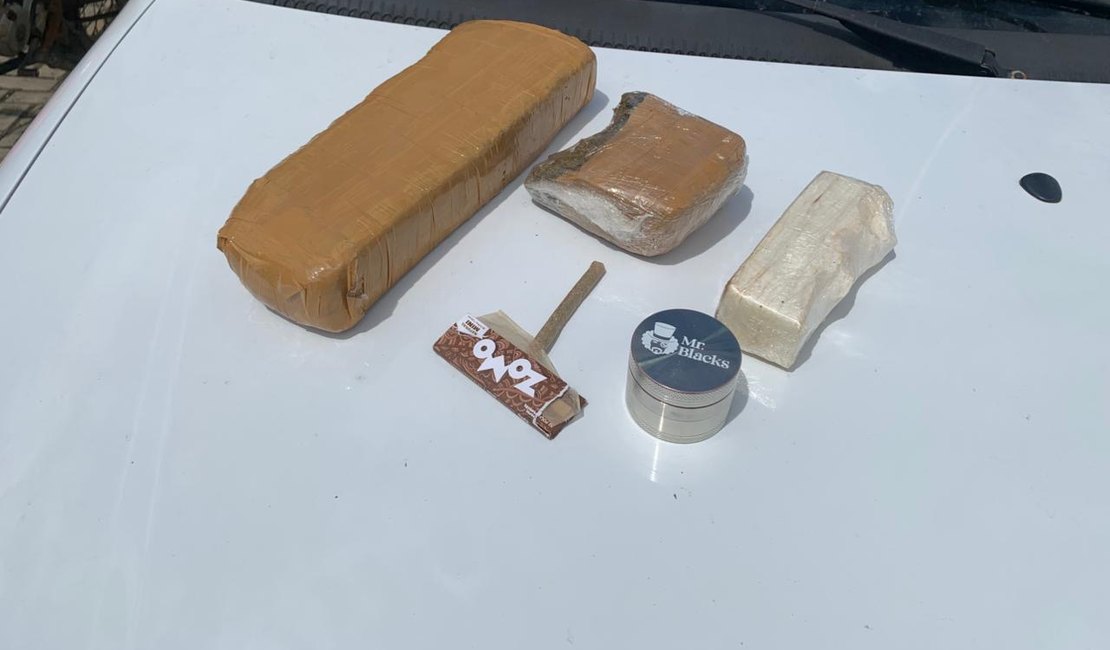 Entrega de drogas termina em perseguição, prisão e apreensão no Agreste de Alagoas