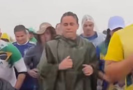 Sob chuva, mobilização chega ao terceiro dia rumo a Brasília