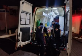 Batida envolvendo motociclistas deixa mulher ferida no bairro Alto do Cruzeiro