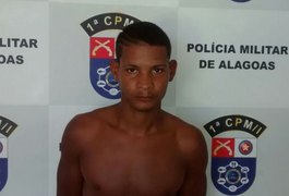 Após denúncia anônima, polícia prende jovem com revólver, em Jequiá da Praia