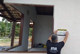 Construção de pousada sem licença ambiental é embargada por equipe do IMA