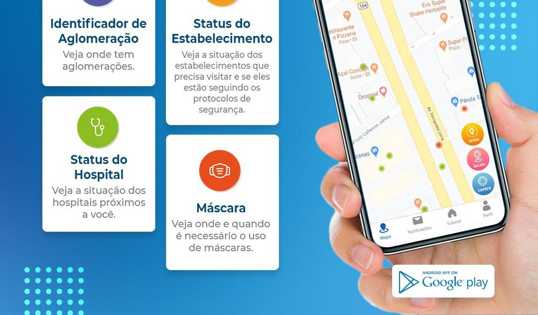 APP desenvolvido em Alagoas fornece informações gratuitas sobre medidas sanitárias em estabelecimentos