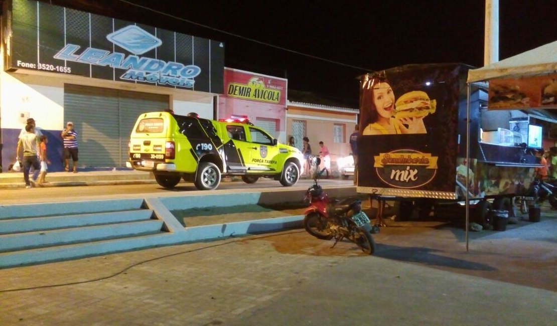 Mulher é baleada na perna em Girau do Ponciano