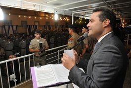 Em formatura da PM, Renan Filho confirma novo concurso militar