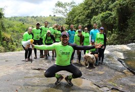 Trilhas do Léo leva mais de 300 pessoas para praticar atividades físicas em Pindoba