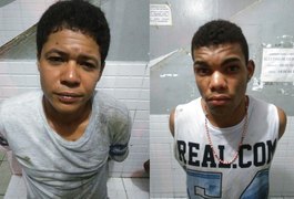 PM prende dois por porte de arma de fogo e arma branca
