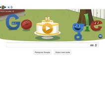 Google comemora 15º aniversário com easter egg para voltar a 1998
