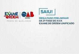 OAB divulga resultado preliminar da 2ª fase do Exame de Ordem