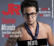 Thammy Miranda exibe peitoral peludo e abdômen sarado em ensaio