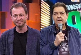 Internado, Faustão é substituído por Tiago Leifert no Domingão