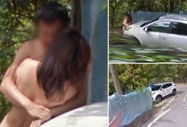 Durante mapeamento, Google Maps flagra momento íntimo de casal