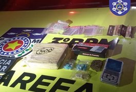 Homem é preso após denúncia de entrega de drogas, em Teotônio Vilela