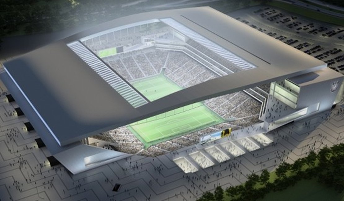 Arena Corinthians: iniciada a instalação do vidro de cobertura