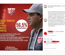 Após eliminação, técnico Roberto Fernandes é demitido do CRB